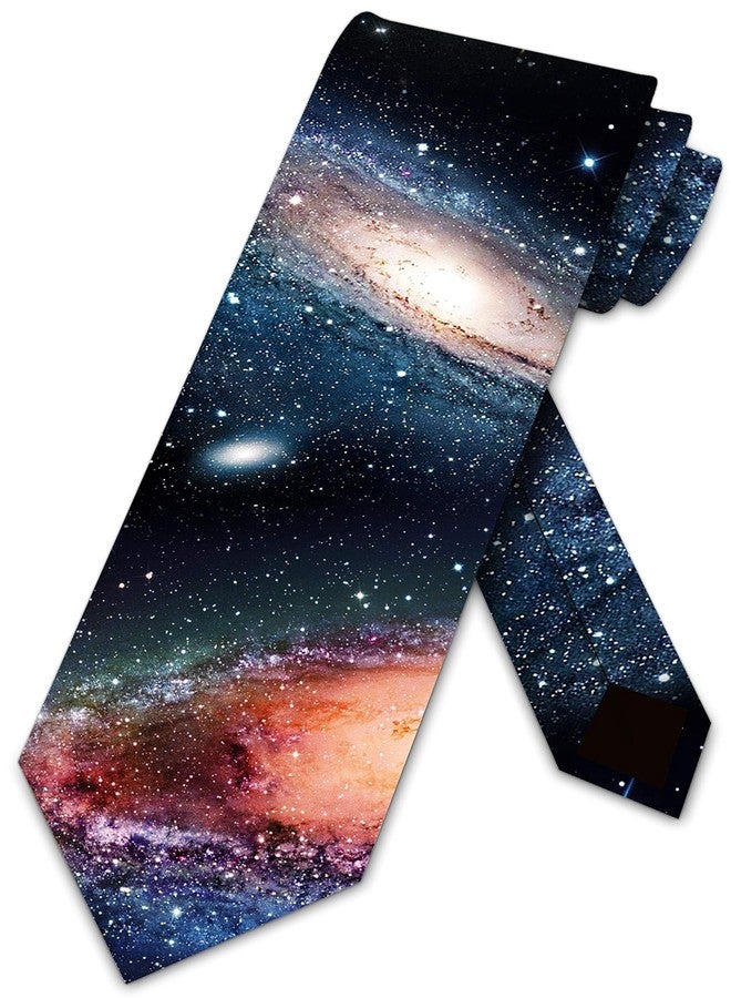 Three Rooker Space Ties Mens Galaxy Outer Space Neckties - Image 1